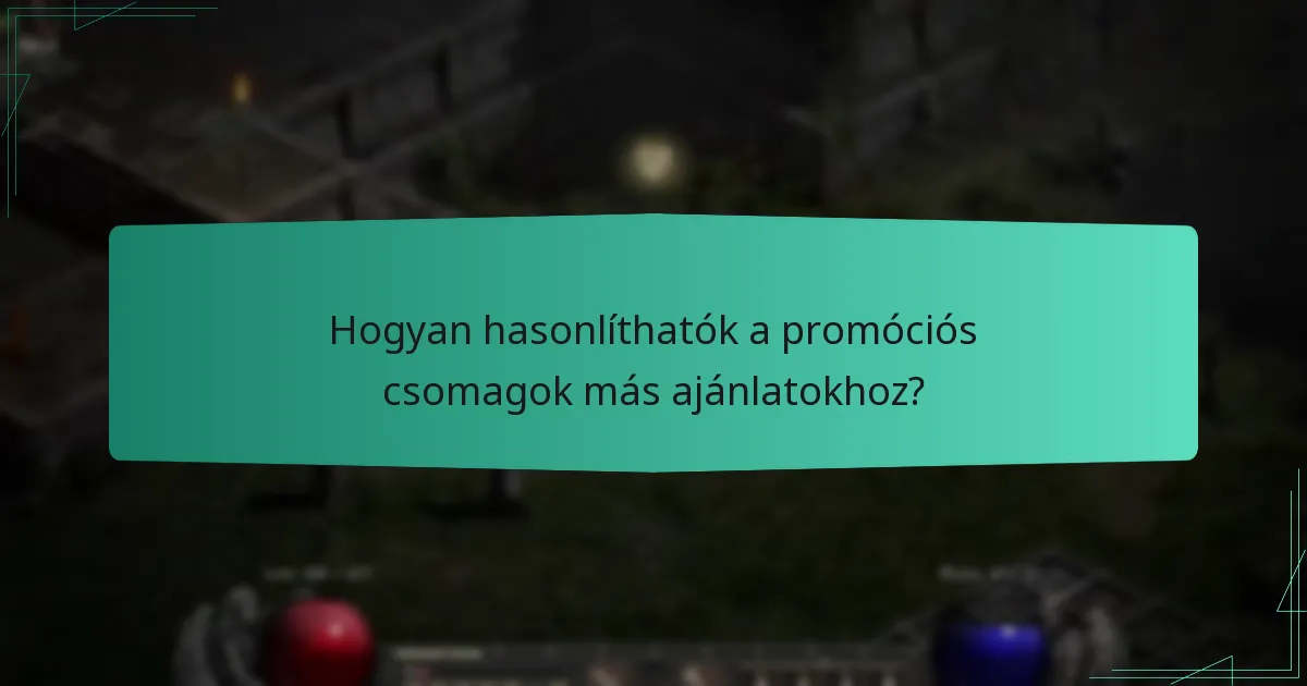 Mik a promóciós csomagok szolgáltatási feltételei?