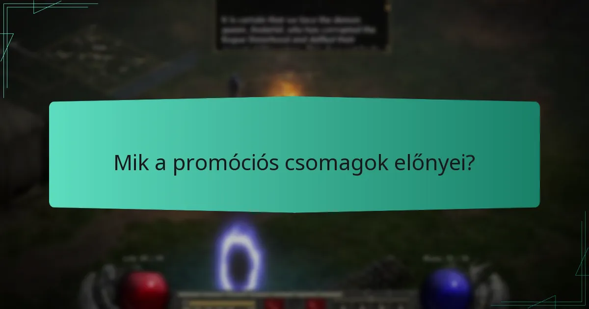 Mik a promóciós csomagok előnyei?