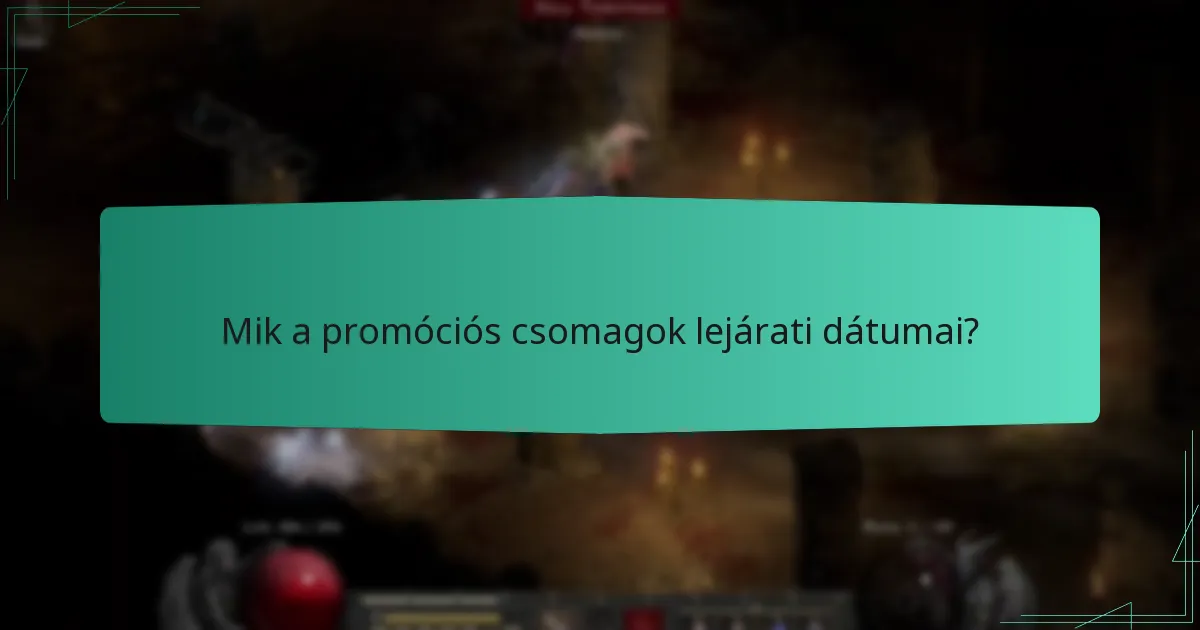 Milyen feltételek vonatkoznak a promóciós csomagokra?